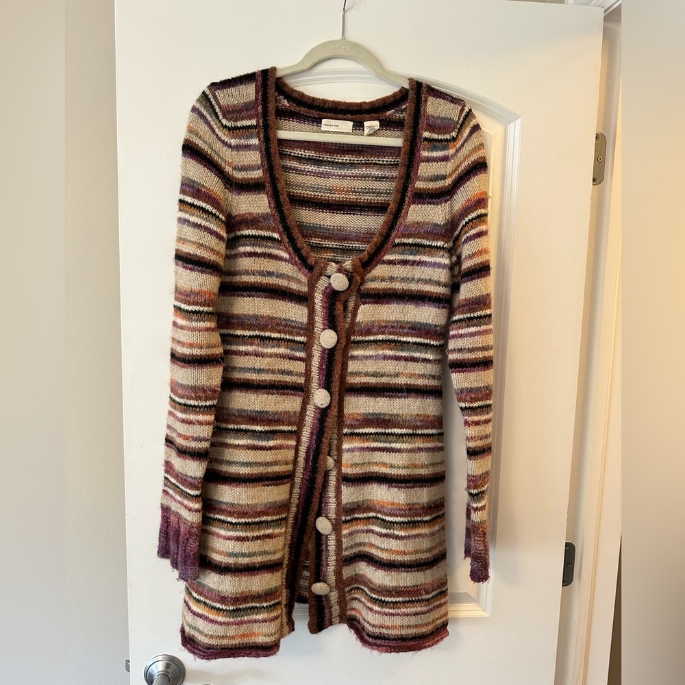 Anthropology sweater, Sleeping on Snow